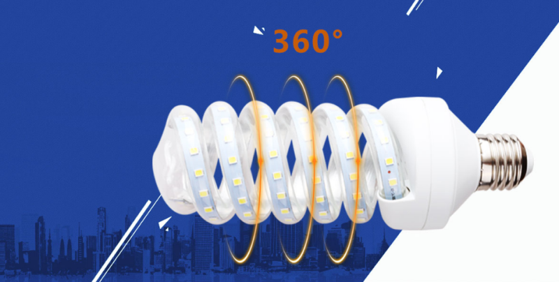 Żarówka LED B5 spiral E27 20W Aigostar zimna