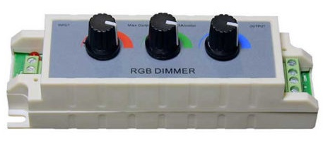ŚCIEMNIACZ LED RGB sterownik MANUALNY 9A 108W 12V