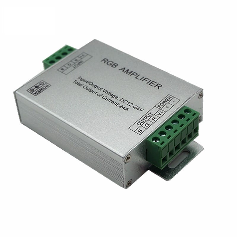 Wzmacniacz sygnału RGB LED 12V 24A 288W