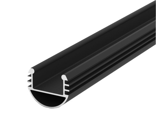 Profil Aluminiowy TECH-LIGHT czarny lakierowany P8-1 1m