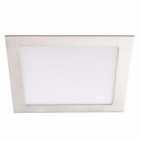 Downlight LED kwadratowy 18W NW Oprawa sufitowa Kanlux KATRO Srebrna