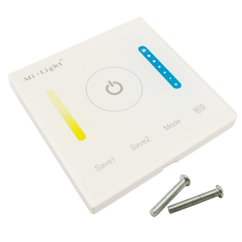 Milight Sterownik naścienny CCT 15A dual-white P2