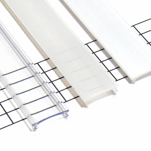 Klosz BASIC PVC do profili LUMINES ABCDHYZ mrożony 1m