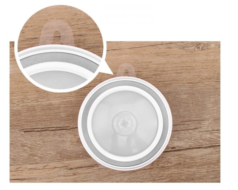 Lampa LED z sensorem ruchu stojak-haczyk MCE222