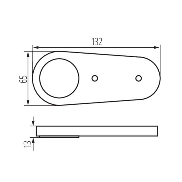 Oprawa meblowa LED Kanlux PIRMO 1W 65lm NW