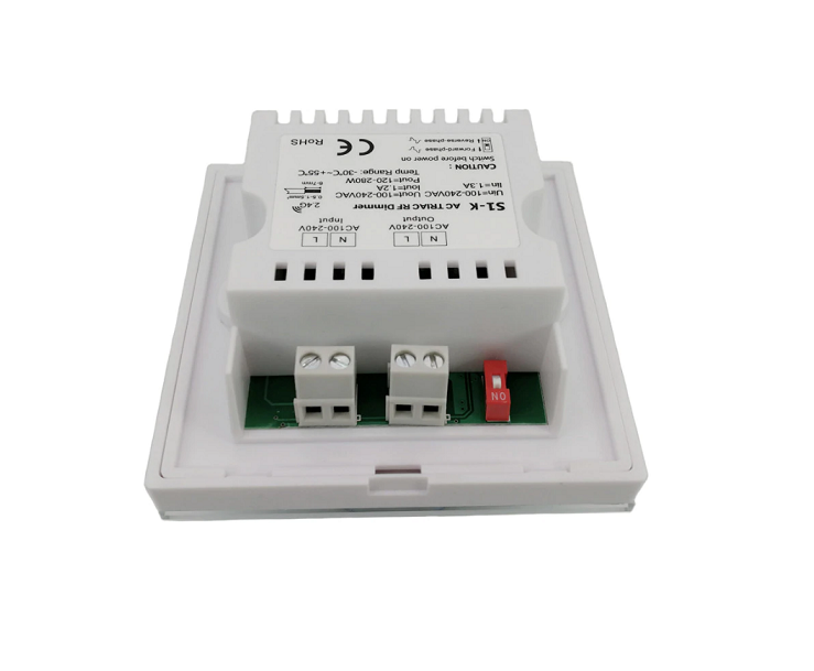 Sterownik ściemniacz LED GU10 Taśma 230V Czarny