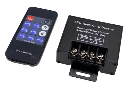 Sterownik LED ściemniacz RF radiowy Pilot 11P 20A
