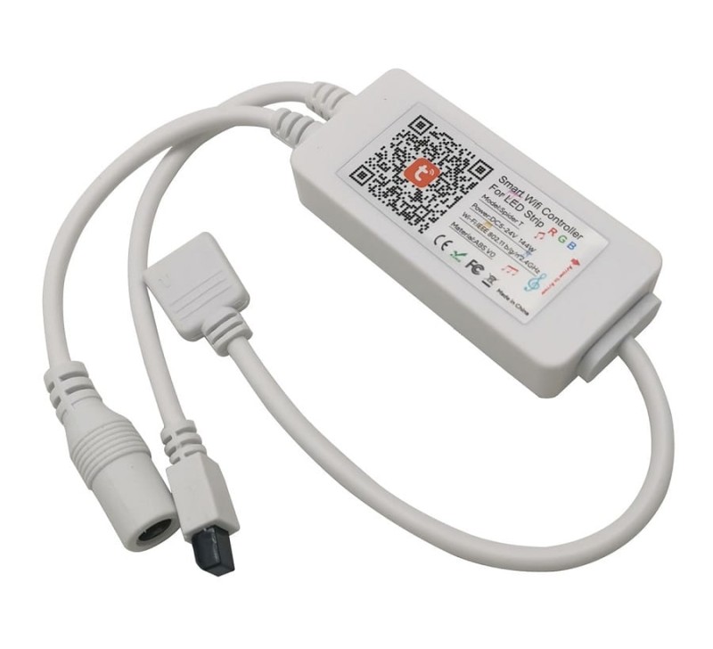 Sterownik RGB WiFi smart LED mini + pilot IR
