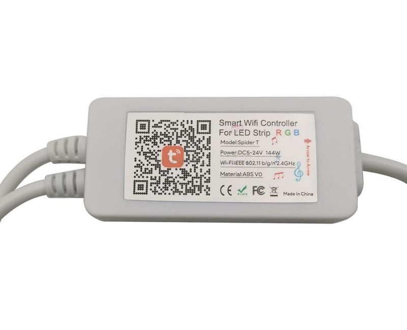 Sterownik RGB WiFi smart LED mini + pilot IR