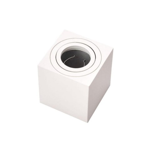 Oprawa natynkowa LL NORD kwadrat biała