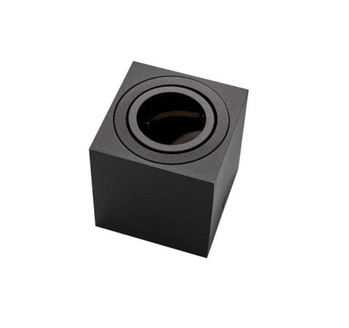 Oprawa natynkowa LL NORD kwadrat czarna