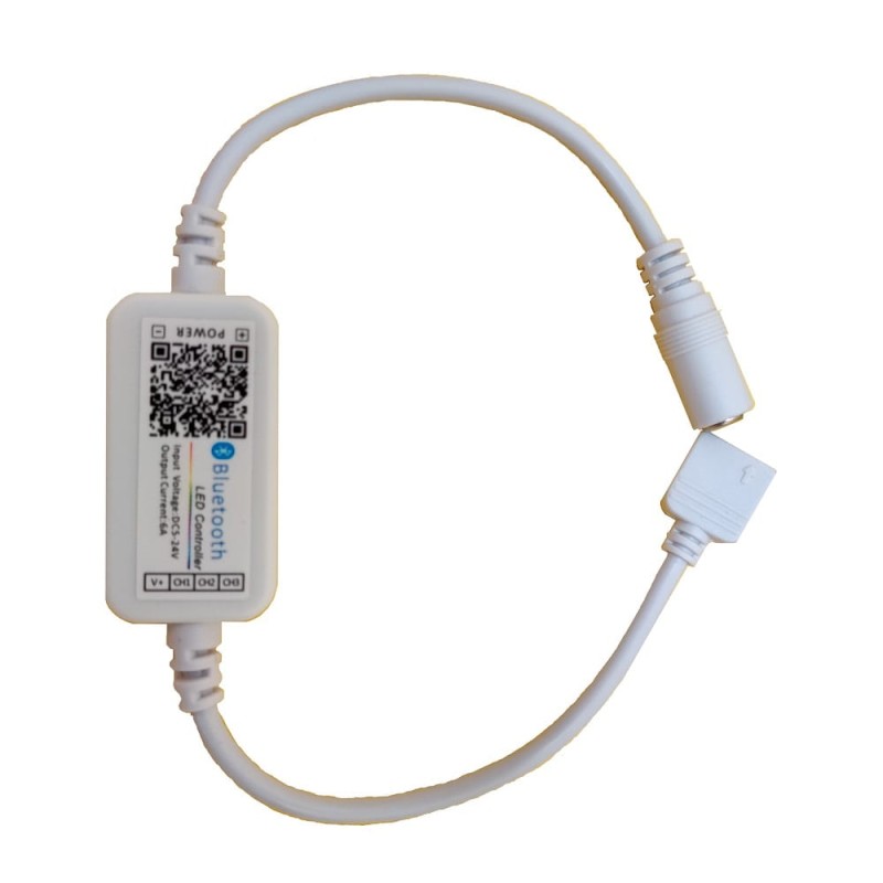 Sterownik RGB Kontroler LED Bluetooth MINI DC 6A