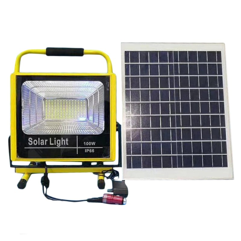 SOLARNY Przenośny Naświetlacz LED 100W 6500K Lampa