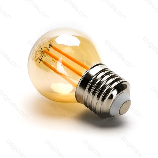 Żarówka LED G45 AMBER 6W Filament Aigostar 2200K