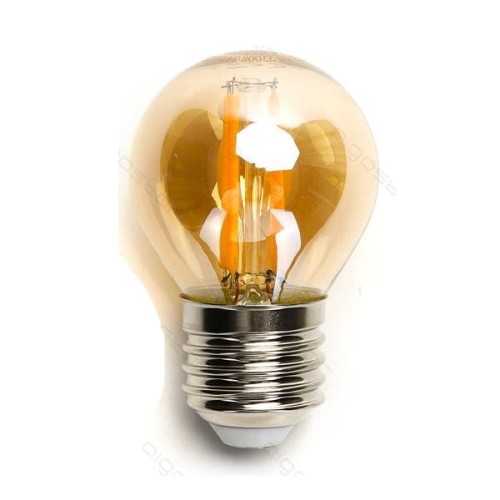 Żarówka LED G45 AMBER 6W Filament Aigostar 2200K