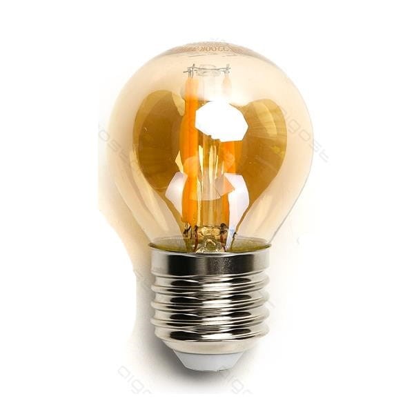 Żarówka LED G45 AMBER 6W Filament Aigostar 2200K