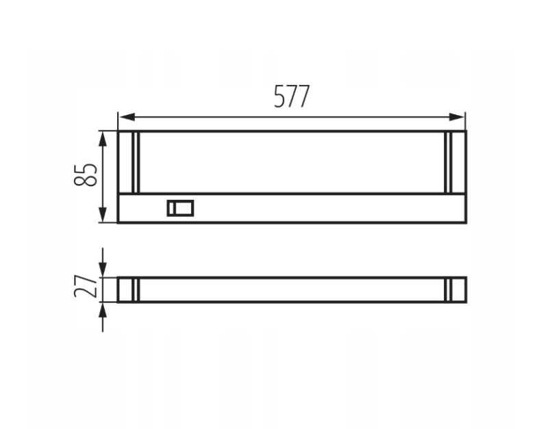 Oprawa podszafkowa LED Kanlux PAX LED 10W NW