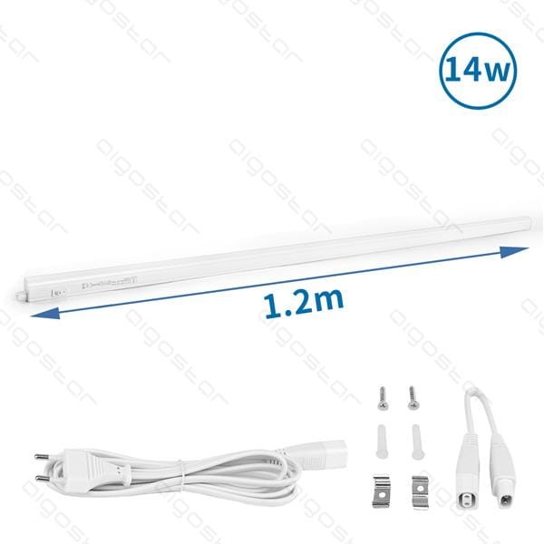 Kompletna Lampa LED Aigostar T5 1,2m 14W 4000K systemowa