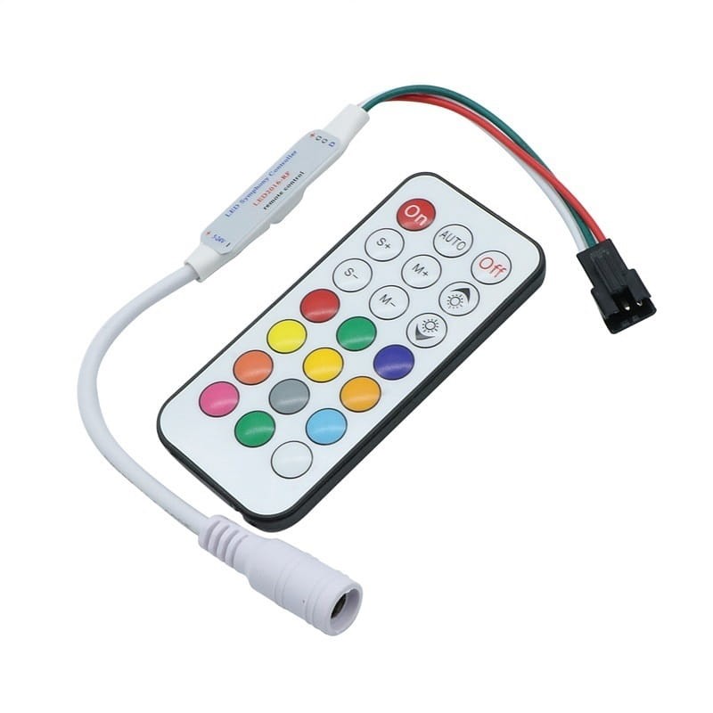 Sterownik Magic RGB WS2811 WS2812 RF Mini 21p