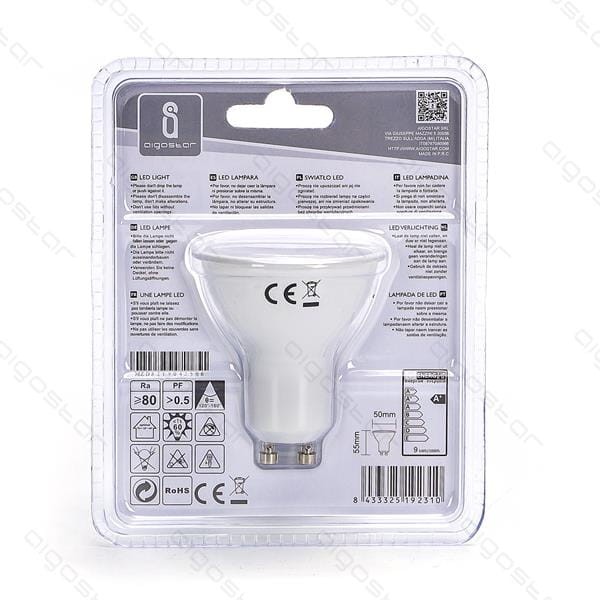 Żarówka LED GU10 9W 630lm SMD2835 Aigostar ciepła