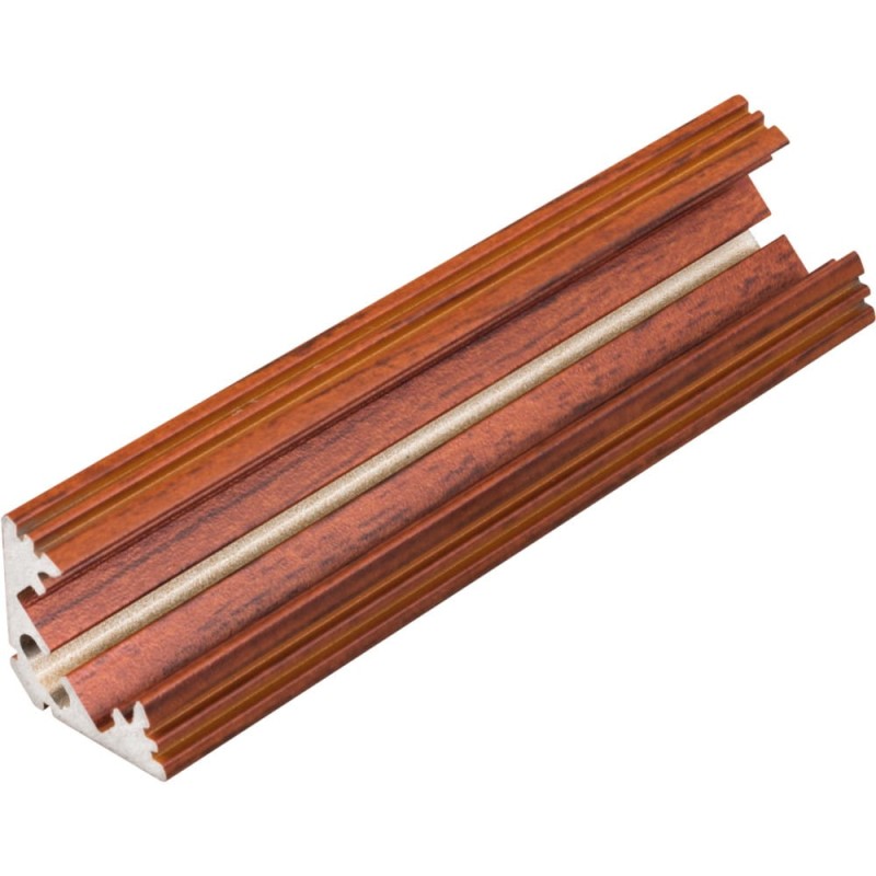 Profil aluminiowy ALU-LED P3 DREWNO PALISANDER 1m