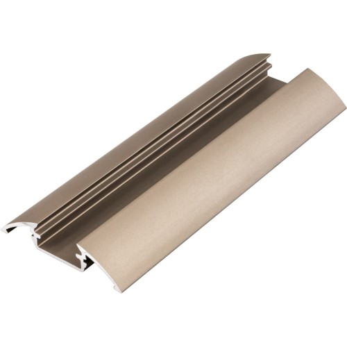 Profil aluminiowy ALU-LED P4 anodowany INOX 1m