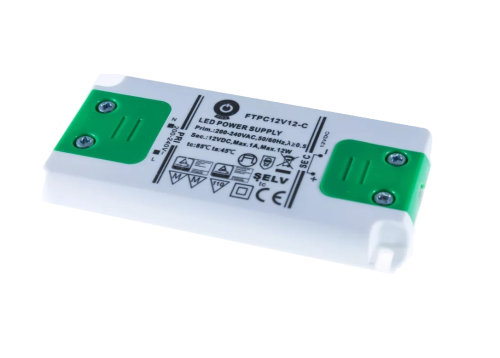 Zasilacz LED POS-FTPC 12V 1A 12W 5 LAT GWARANCJI
