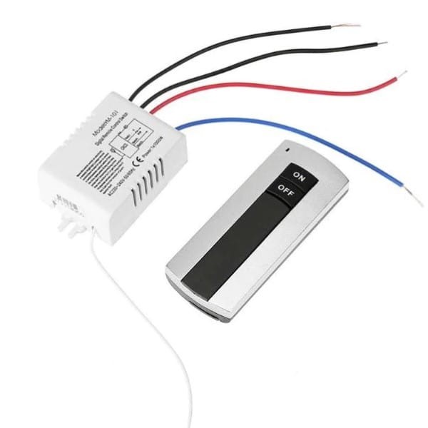 Zdalny Włącznik Urządzeń 230V 1000W PILOT RF 1 kanał BLACK