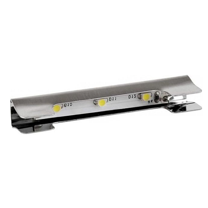 Klips LED do szklanych półek