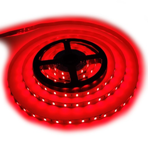 Taśma 300 LED SMD5630 IP20 czerwona 12V 1m