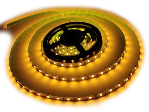 Taśma 300 LED SMD5630 IP20 żółta 12V 1m