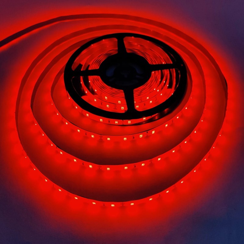 Taśma 300 LED SMD5630 IP65 WODOODPORNA czerwona 24V 1m