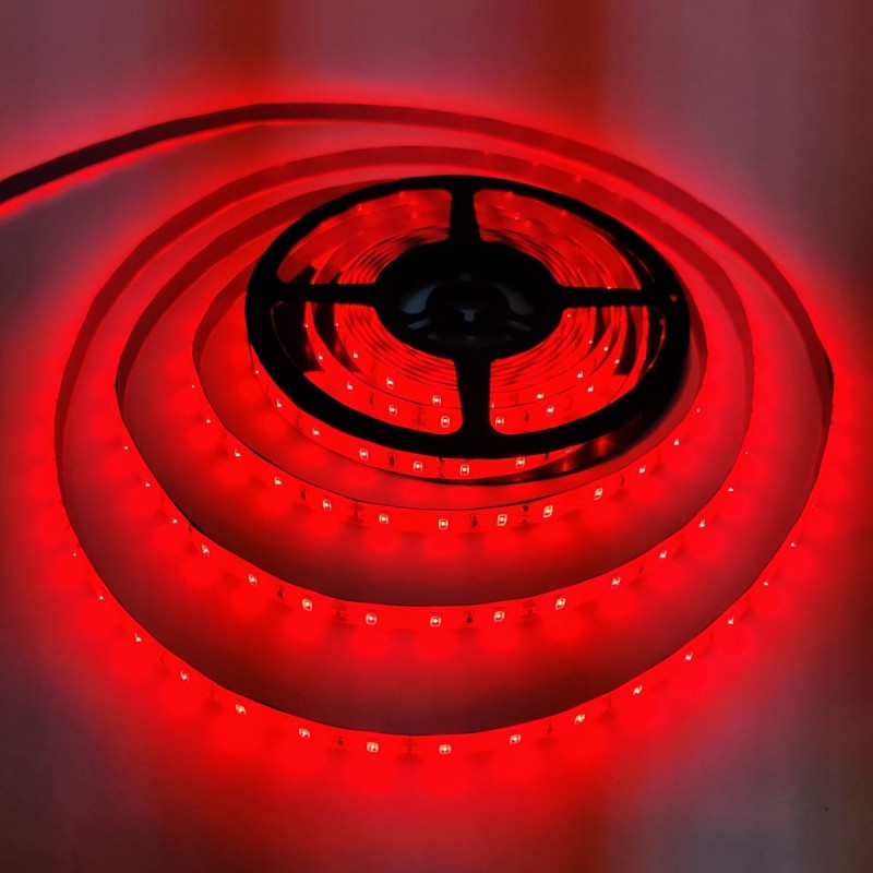 Taśma 300 LED SMD5630 IP65 WODOODPORNA czerwona 24V 1m