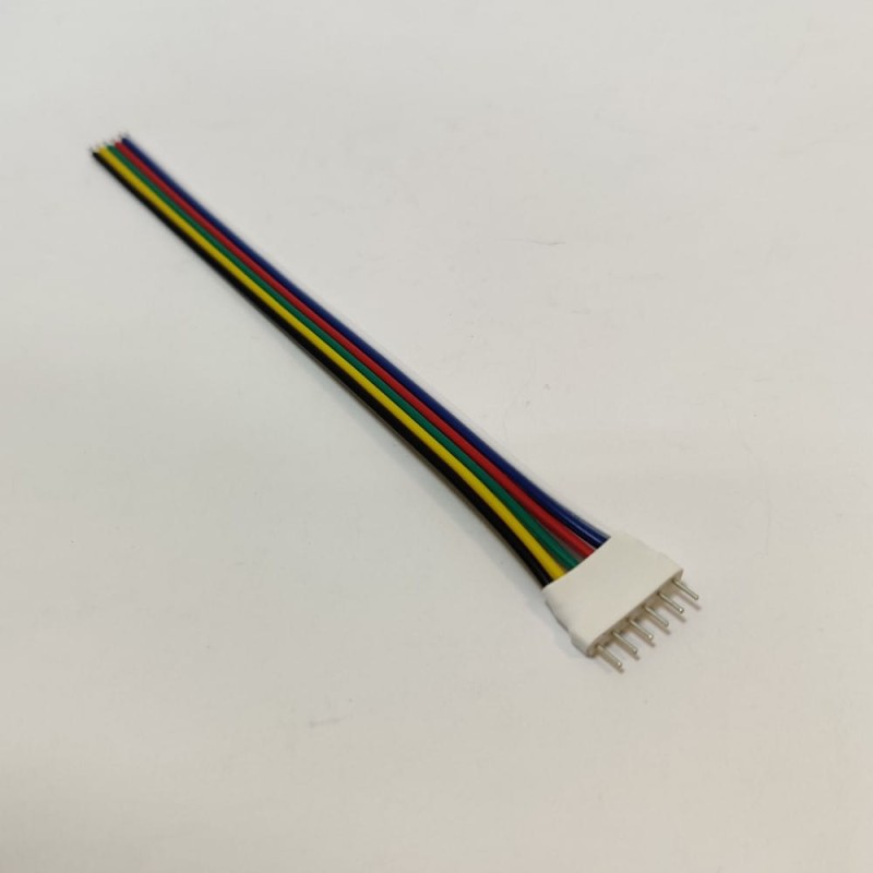 Złączka do taśmy LED RGB+CCT 6-PIN wtyk + kabel