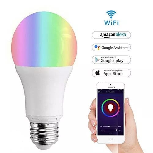 Żarówka LED AIGO-SMART 9W RGB+CCT WiFi (Aplikacja)