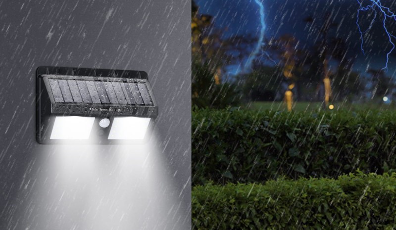 Halogen solarny ścienny Aigostar 40 LED SENSOR