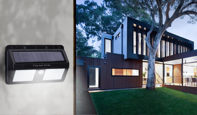 Halogen solarny ścienny Aigostar 40 LED SENSOR