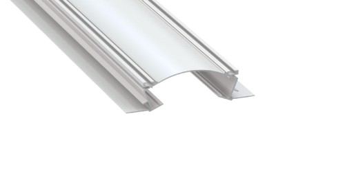 Profil aluminiowy LUMINES VEDA lakierowany BIAŁY 1m wpuszczany