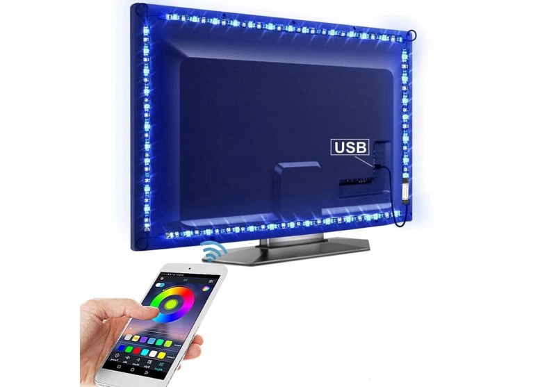 Pasek LED RGB 5V do Telewizora TV USB BlueTooth 3m