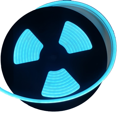 NEON LED ICE BLUE - jednostronny 6x12 FLEX 12V 5m