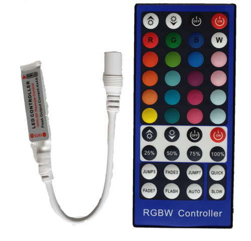 Sterownik RGBW LED radiowy RF 40P mini
