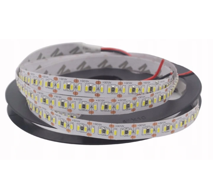 Taśma 24V 1200 LED SMD3014 IP20 biała ciepła 1m