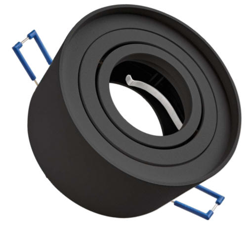 Oprawa natynkowa LedLabs CLEO Czarny OKRĄGŁA