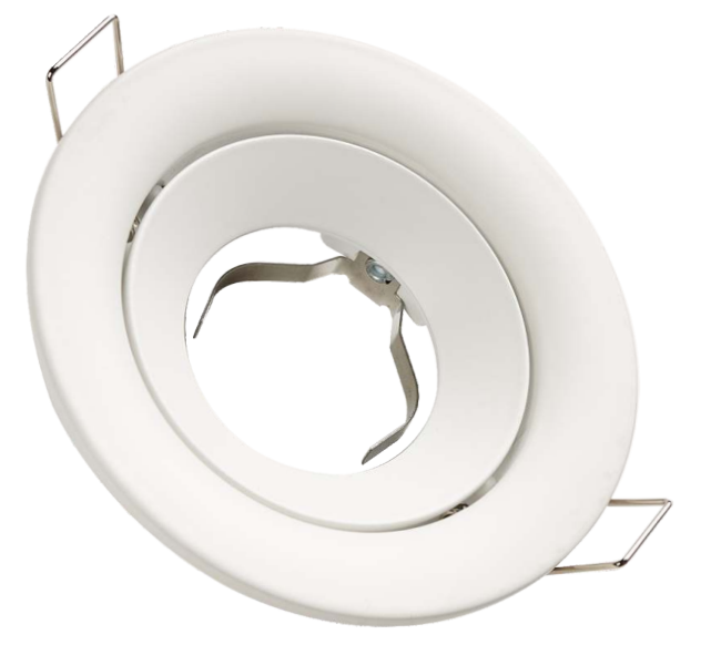 Oprawa LUCA odlew okrągła ruchoma matowa BIAŁA