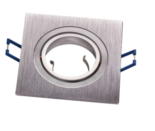 Oprawa LedLabs GABI SZCZOTKOWANY SREBRNY KWADRAT