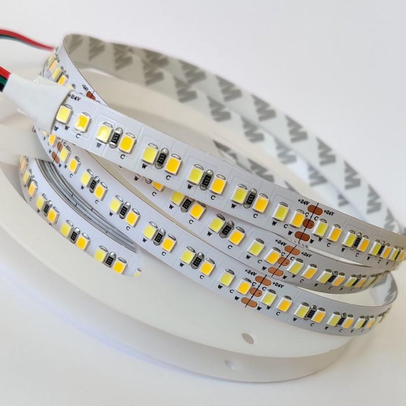 Taśma CCT 24V 192 LED SMD2835 IP20 3000-6000K 1m