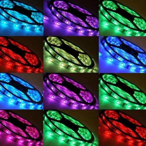 Taśma RGB 300 LED SMD5050 IP20 1m