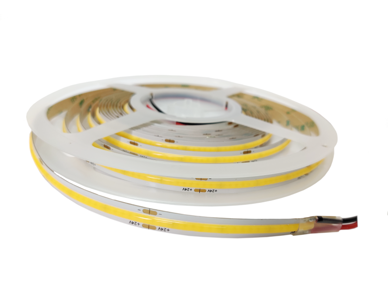 Taśma 24V COB 384 LED IP20 biała zimna 8mm 1m