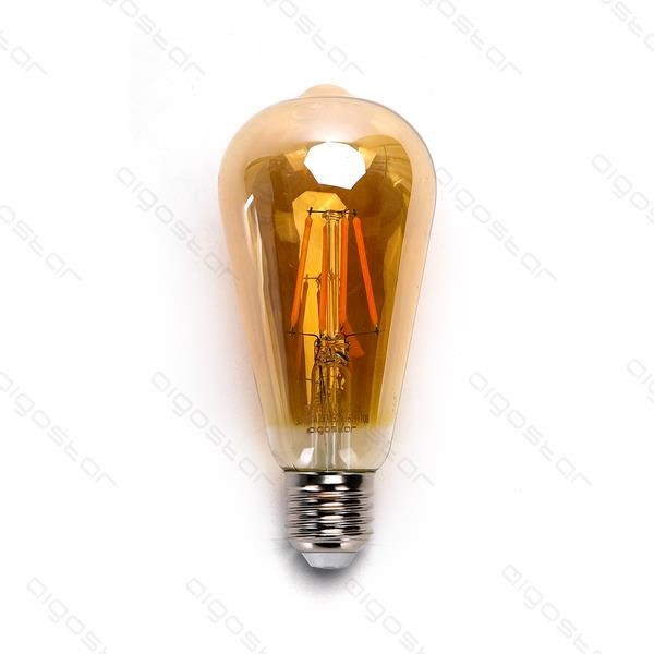 Żarówka LED ST64 AMBER 8W Filament E27 2200K Aigostar