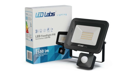 Naświetlacz LL LED SMD 30W PIR 230V NEUTRALNY